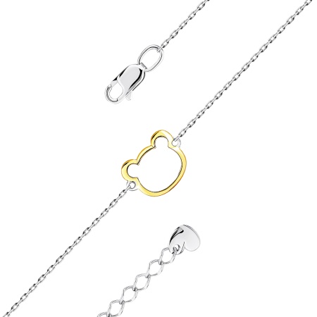 Купить браслет из серебра без вставок