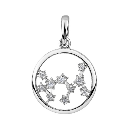 Купить подвески из серебра с фианитом