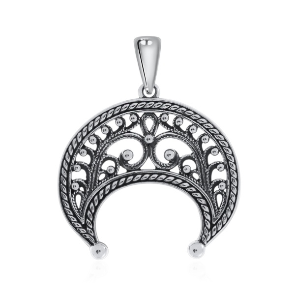 Купить подвеска из серебра без вставок