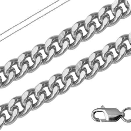 Купить цепь из серебра без вставок