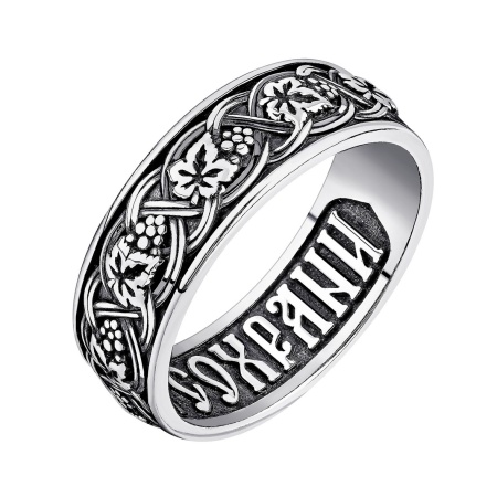 Кольцо из серебра без вставок