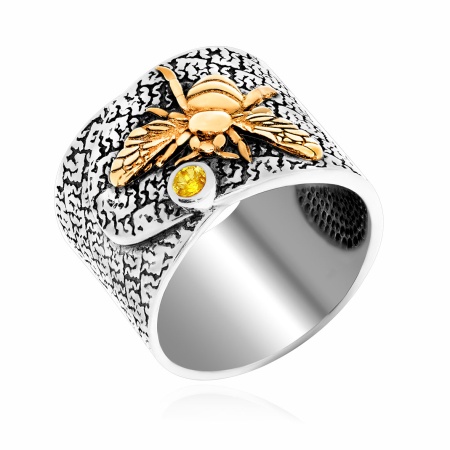 Купить кольцо из серебра с кварцем в интернет-магазине KRASNOE