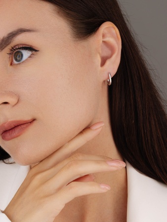 Серьги из серебра