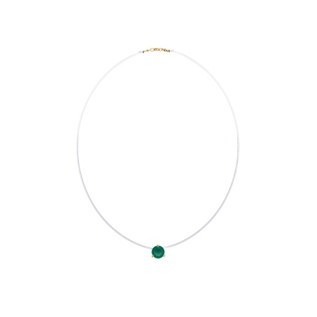 Колье из серебра с агатом