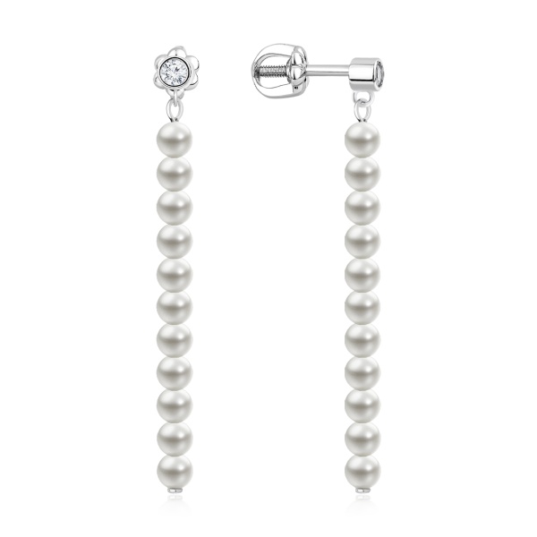 Серьги из серебра 