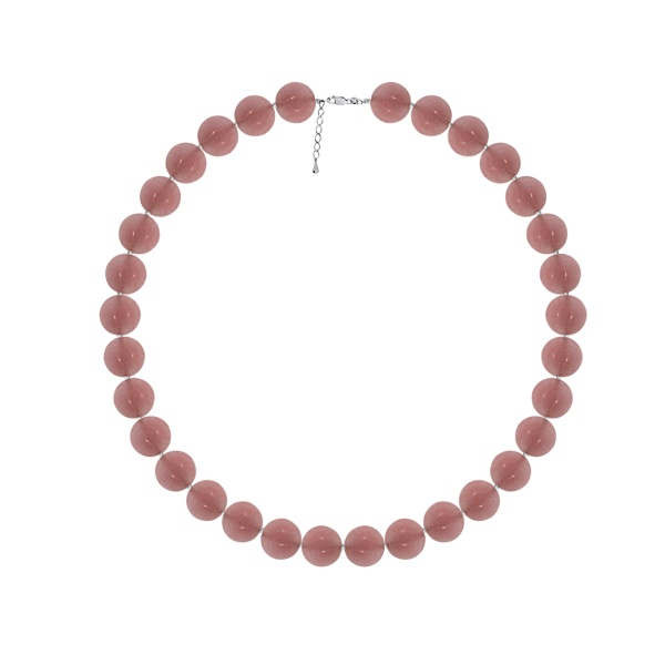 Бусы из серебра с агатами 8340656144-45-30