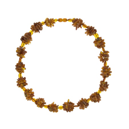 Бусы на нити с янтарём 8000486276-45