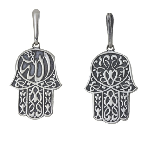 Подвеска из серебра без вставок