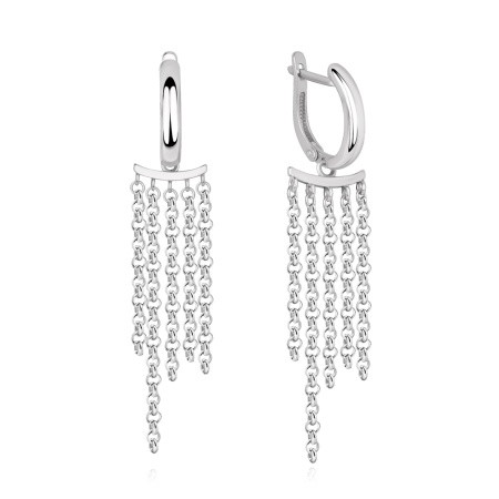 Серьги из серебра