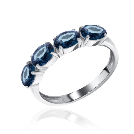 Купить кольцо из серебра со шпинелью в интернет-магазине KRASNOE