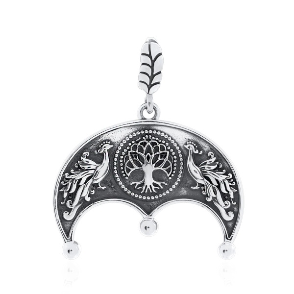 Купить подвеска из серебра без вставок